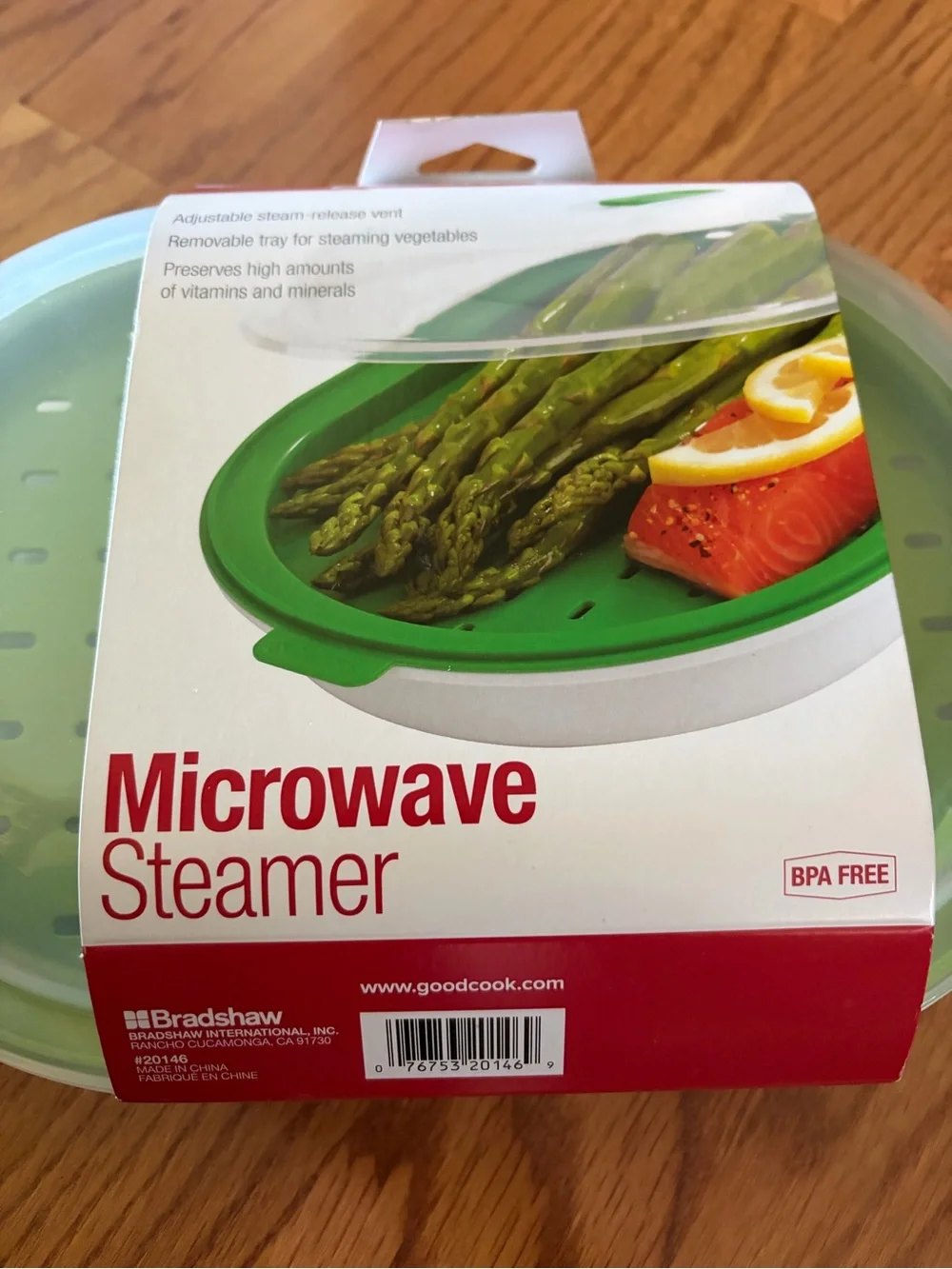 Bradshaw Green Microwave Steamer - Microwave Steamer